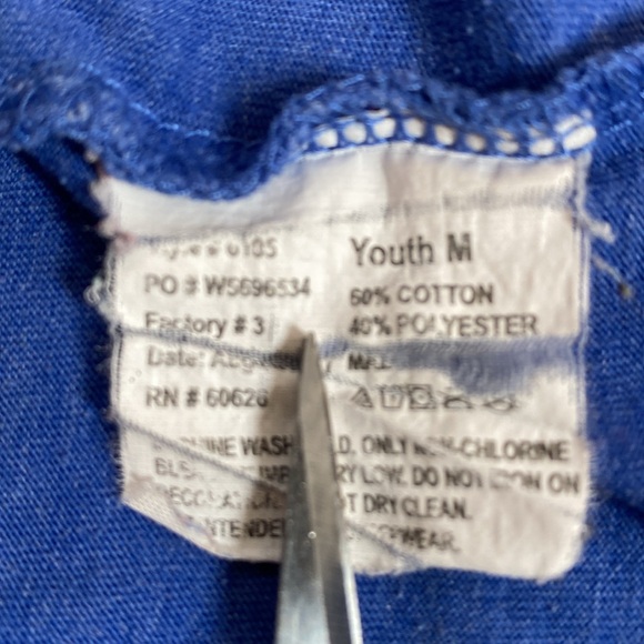 Member of the Crazy Cousin Crew Blue T-Shirt, Size Youth Medium - Picture 5 of 5